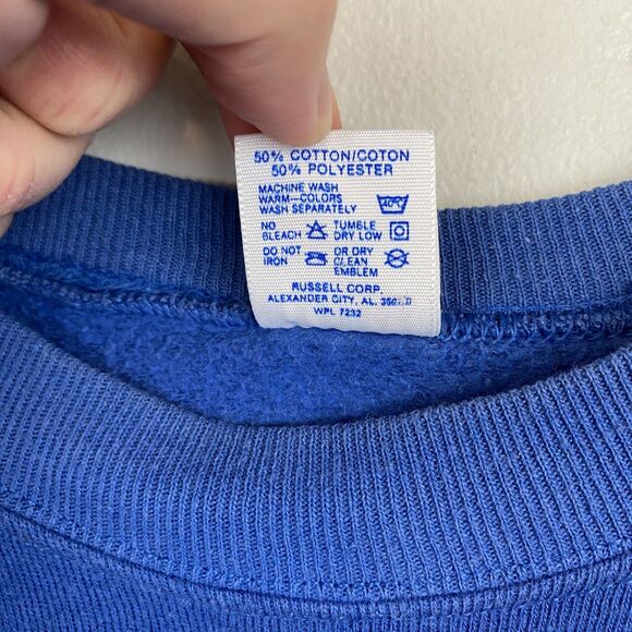 Vintage Jerzees Sweatshirt Mens XL Alaska Moose Crewneck Pullover 90s - Picture 4 of 9